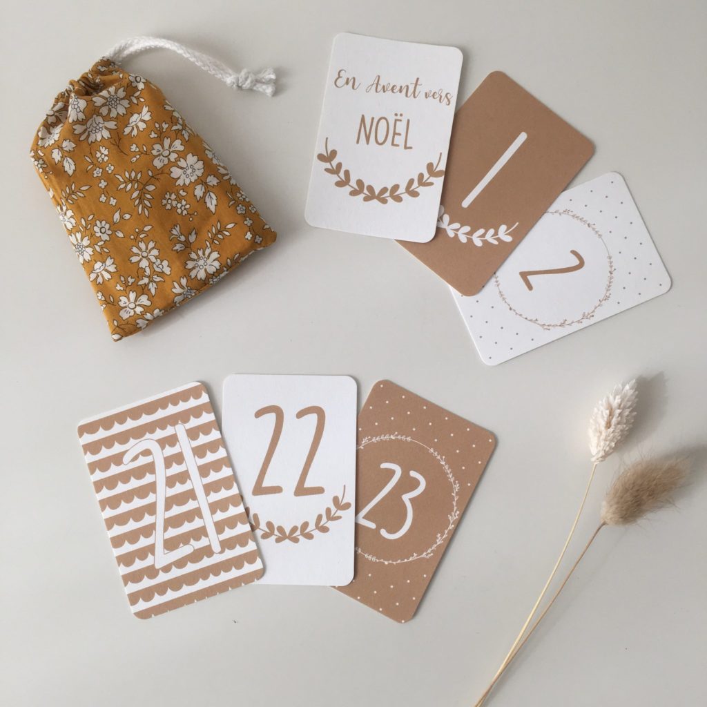 calendrier avent Noël 2019