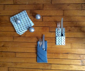 pliage serviette pochette