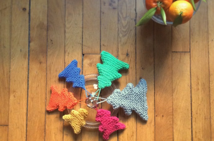 sapin en tricot