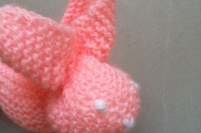 Tricoter un lapin : tuto facile