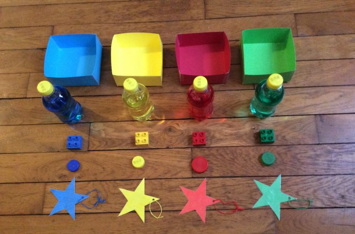 jeu de couleurs montessori à faire soi même