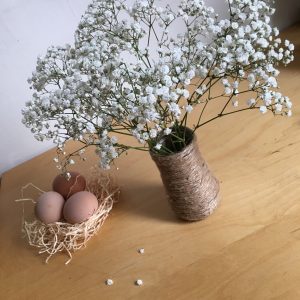 déco de Pâques et de printemps très rapide pour une jolie table