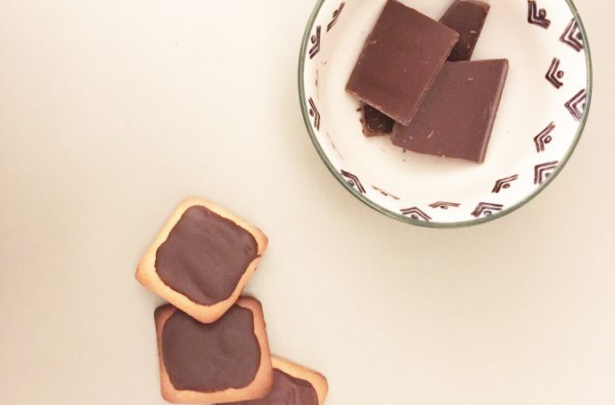 recette facile petit beurre chocolat maison