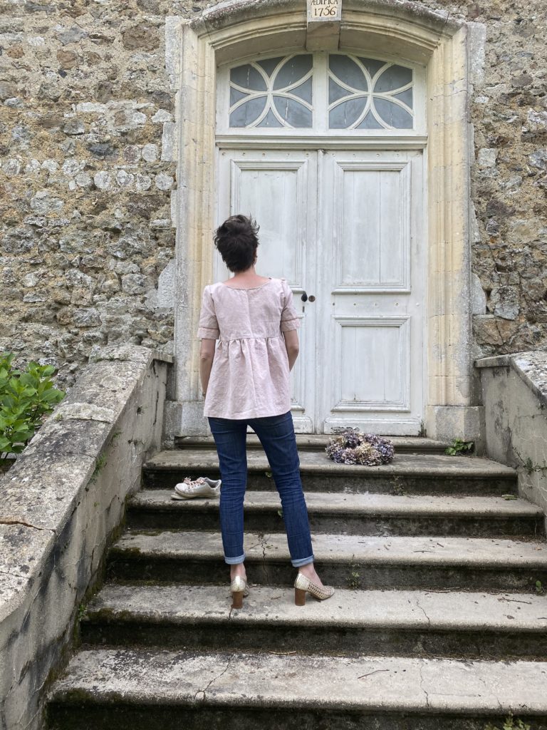 feston jour échelle blouse eugenie