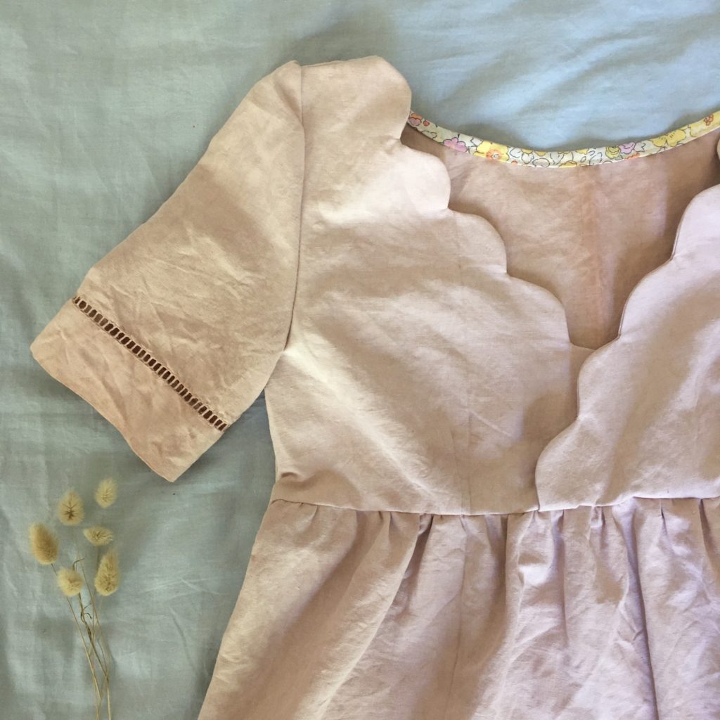 blouse eugenie feston teinture vegetale