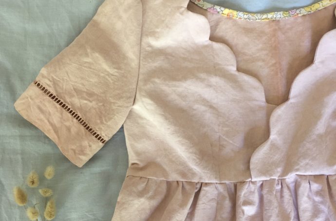 blouse eugenie feston teinture vegetale